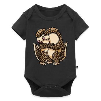 Pangolins Lovers Pinecone Animals - Baby Premium short-sleeve bodysuit - black - Front