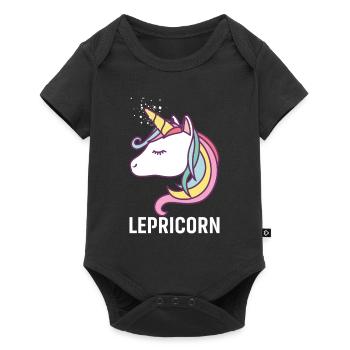 Lepricorn - Body à manches courtes Premium Bébé - noir - Devant