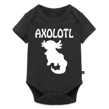 Axolotl - Baby Premium short-sleeve bodysuit - black - Front