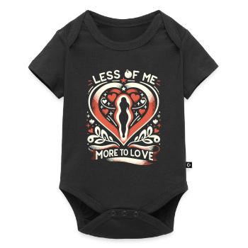 Gastric sleeve, gastric sleeve, gastrectomy, gastrectomy - Baby Premium short-sleeve bodysuit - black - Front