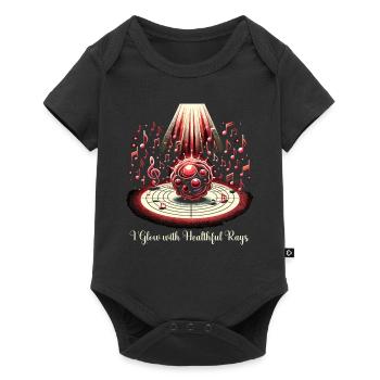 Red Light Therapy Low-level laser therapy for the - Baby Premium short-sleeve bodysuit - black - Front