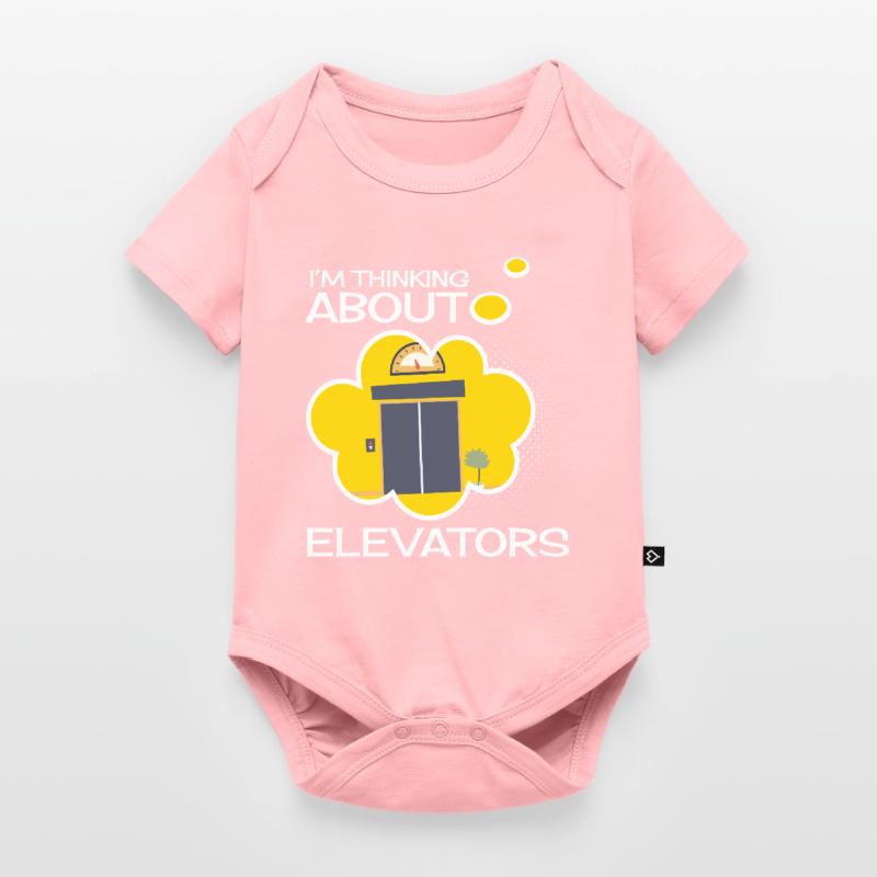 Thinking Elevators Elevator Elevator Elevator Baby Premium short-sleeve bodysuit