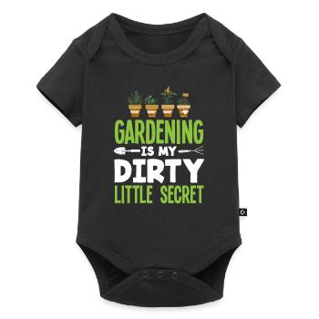 Gardener, Gardener, Gardener, Hobby Gardener, Plants - Baby Premium short-sleeve bodysuit - black - Front