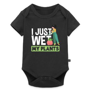 Gardener, Gardener, Gardener, Hobby Gardener, Plants - Baby Premium short-sleeve bodysuit - black - Front