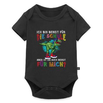 Je suis prêt pour ça, elle est prête pour moi - Body à manches courtes Premium Bébé - noir - Devant