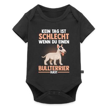 Chien Bull Terrier - Body à manches courtes Premium Bébé - noir - Devant