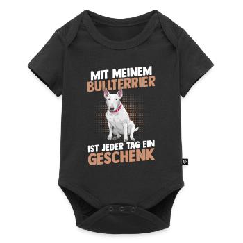 Chien Bull Terrier - Body à manches courtes Premium Bébé - noir - Devant