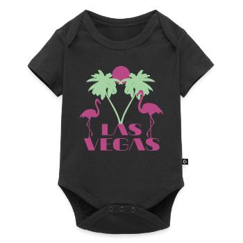 Las Vegas Nevada Souvenir Gift - Baby Premium short-sleeve bodysuit - black - Front