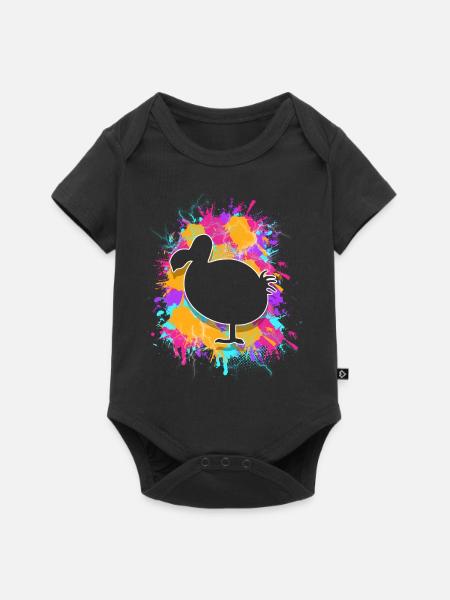 Dodo - Baby Premium Kurzarmbody - Schwarz