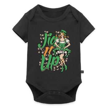 Irish Dance Irish Dance Feis Jig It Up - Baby Premium short-sleeve bodysuit - black - Front