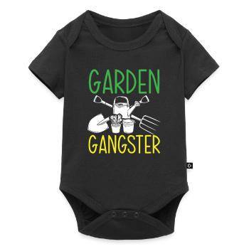 Jardinier, Jardinier, Jardinier, Jardinier Amateur, Plantes - Body à manches courtes Premium Bébé - noir - Devant