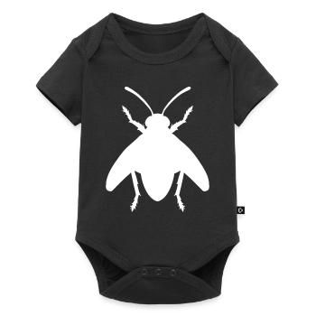 Noeud papillon super cool - Body à manches courtes Premium Bébé - noir - Devant