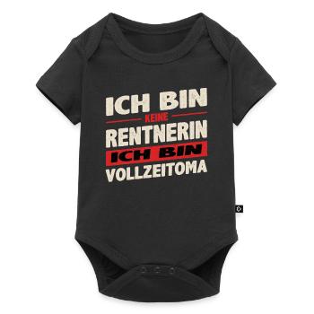 I'm not a pensioner, I'm a full-time granny Red - Baby Premium short-sleeve bodysuit - black - Front