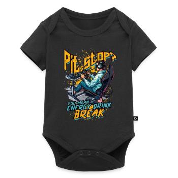 Sim Racing Energy Drink Simulator Esports Sim Race - Baby Premium short-sleeve bodysuit - black - Front