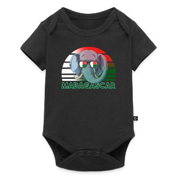Madagascar - Baby Premium short-sleeve bodysuit - black - Front