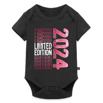 Edition limitée depuis 2024 Anniversaire Millésime 2024 - Body à manches courtes Premium Bébé - noir - Devant