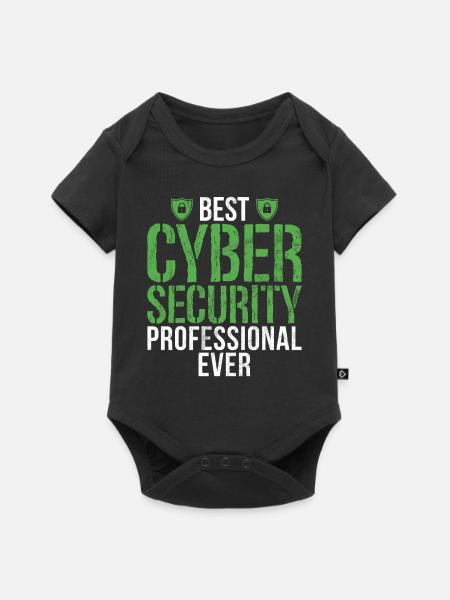 Cyber-sicherheits-hacker-hacking - Baby Premium Kurzarmbody - Schwarz