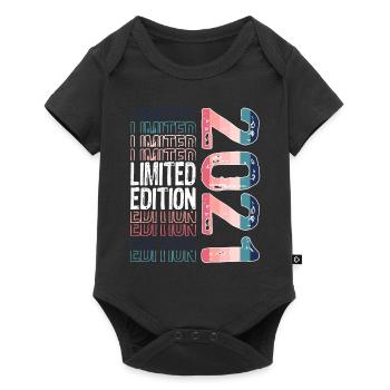 Edition Limitée depuis 2021 Anniversaire Millésime 2021 - Body à manches courtes Premium Bébé - noir - Devant