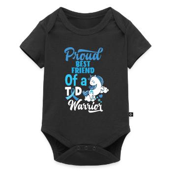Cadeau pour diabétiques de type 1 pour diabétiques de type 1 - Body à manches courtes Premium Bébé - noir - Devant