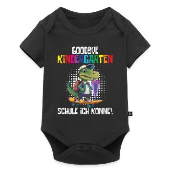 Écolier 2024 Scolarisation 2024 Rentrée scolaire - Body à manches courtes Premium Bébé - noir - Devant