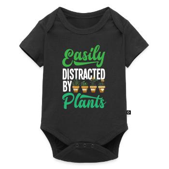 Gardener, Gardener, Gardener, Hobby Gardener, Plants - Baby Premium short-sleeve bodysuit - black - Front