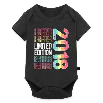 Limited Edition since 2018 Birthday Vintage 2018 - Baby Premium short-sleeve bodysuit - black - Front