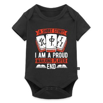 Mahjong Player A Short Story I Am A Mahjong Lover - Baby Premium short-sleeve bodysuit - black - Front