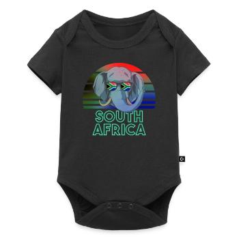 South Africa - Baby Premium short-sleeve bodysuit - black - Front