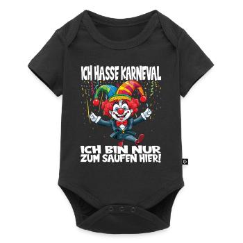 Costume de carnaval Carnaval Carnaval - Body à manches courtes Premium Bébé - noir - Devant