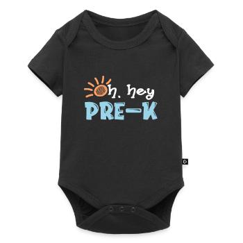 Preschool Teacher Funny Teacher Elementary School - Baby Premium short-sleeve bodysuit - black - Front