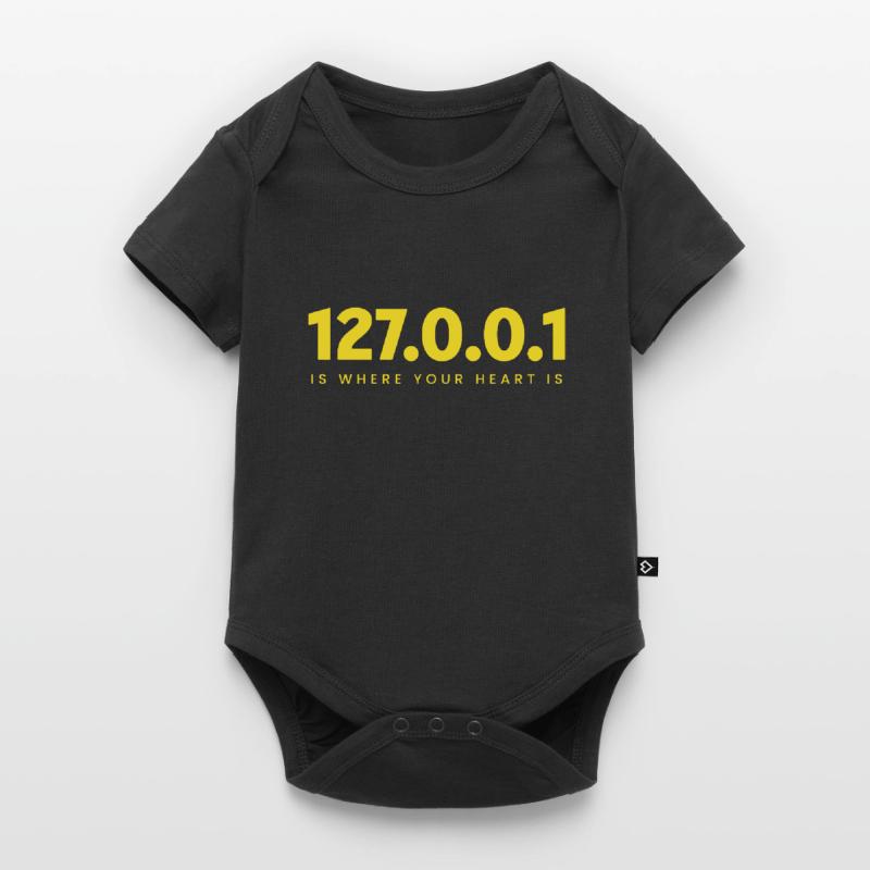 127.0.0.1 – Herz Eines Programmierers Baby Premium Kurzarmbody
