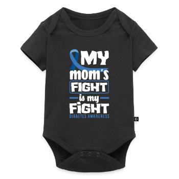 T1D Diabetes Type 1 Diabetic Gift - Baby Premium short-sleeve bodysuit - black - Front