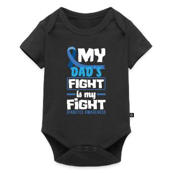 Cadeau pour diabétiques de type 1 pour diabétiques de type 1 - Body à manches courtes Premium Bébé - noir - Devant
