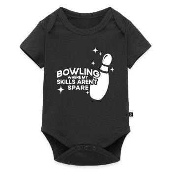 Là où mes compétences ne peuvent pas être remplacées. - Body à manches courtes Premium Bébé - noir - Devant