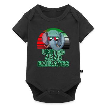 United Arab Emirates - Baby Premium short-sleeve bodysuit - black - Front