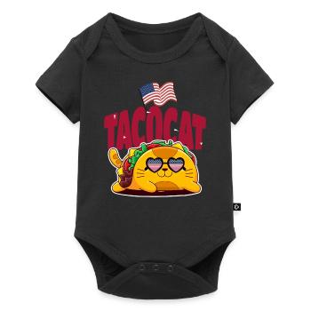 Taco - Baby Premium short-sleeve bodysuit - black - Front