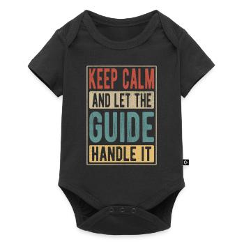 Guide Retro Gift - Baby Premium short-sleeve bodysuit - black - Front