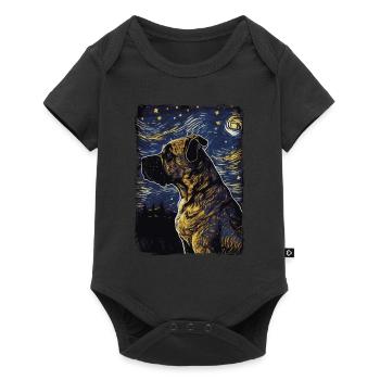 Presa Canario Starry Night - Baby Premium short-sleeve bodysuit - black - Front