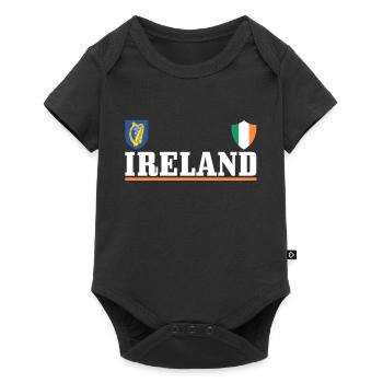 Irlande Dublin Royaume-Uni irlandais Souvenir cadeau - Body à manches courtes Premium Bébé - noir - Devant