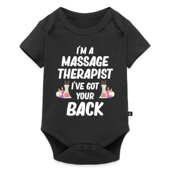 I'm a massage therapist I have your - Baby Premium short-sleeve bodysuit - black - Front