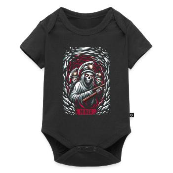 Cowboy Barn Bull Rider Rodeo Country Western - Baby Premium short-sleeve bodysuit - black - Front