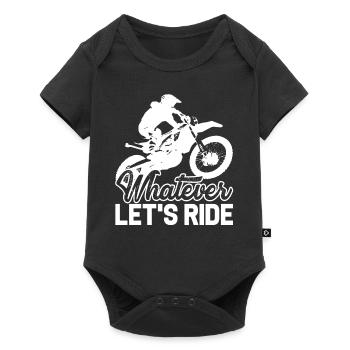 Motocross Let's Ride Motocross - Baby Premium short-sleeve bodysuit - black - Front