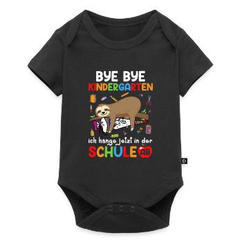 Bye Bye Kindergarten I'm Hanging In School Now - Baby Premium short-sleeve bodysuit - black - Front