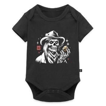 Cowboy Barn Bull Rider Rodeo Country Western - Baby Premium short-sleeve bodysuit - black - Front