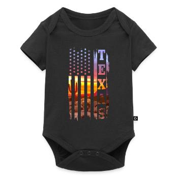 Texas - Body à manches courtes Premium Bébé - noir - Devant