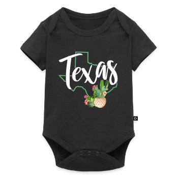Texas - Body à manches courtes Premium Bébé - noir - Devant