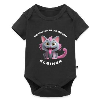 Look me in the eye little one - Baby Premium short-sleeve bodysuit - black - Front