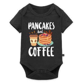 Pancake Lover Kids Pancakes And - Baby Premium short-sleeve bodysuit - black - Front