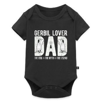 Gerbil Lover Dad The Idol The Myth The Racing Rat - Baby Premium short-sleeve bodysuit - black - Front