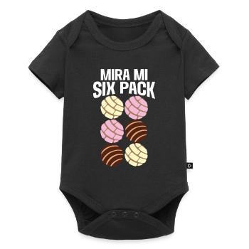 Concha Pan Dulce y Chisme Mexican - Baby Premium short-sleeve bodysuit - black - Front